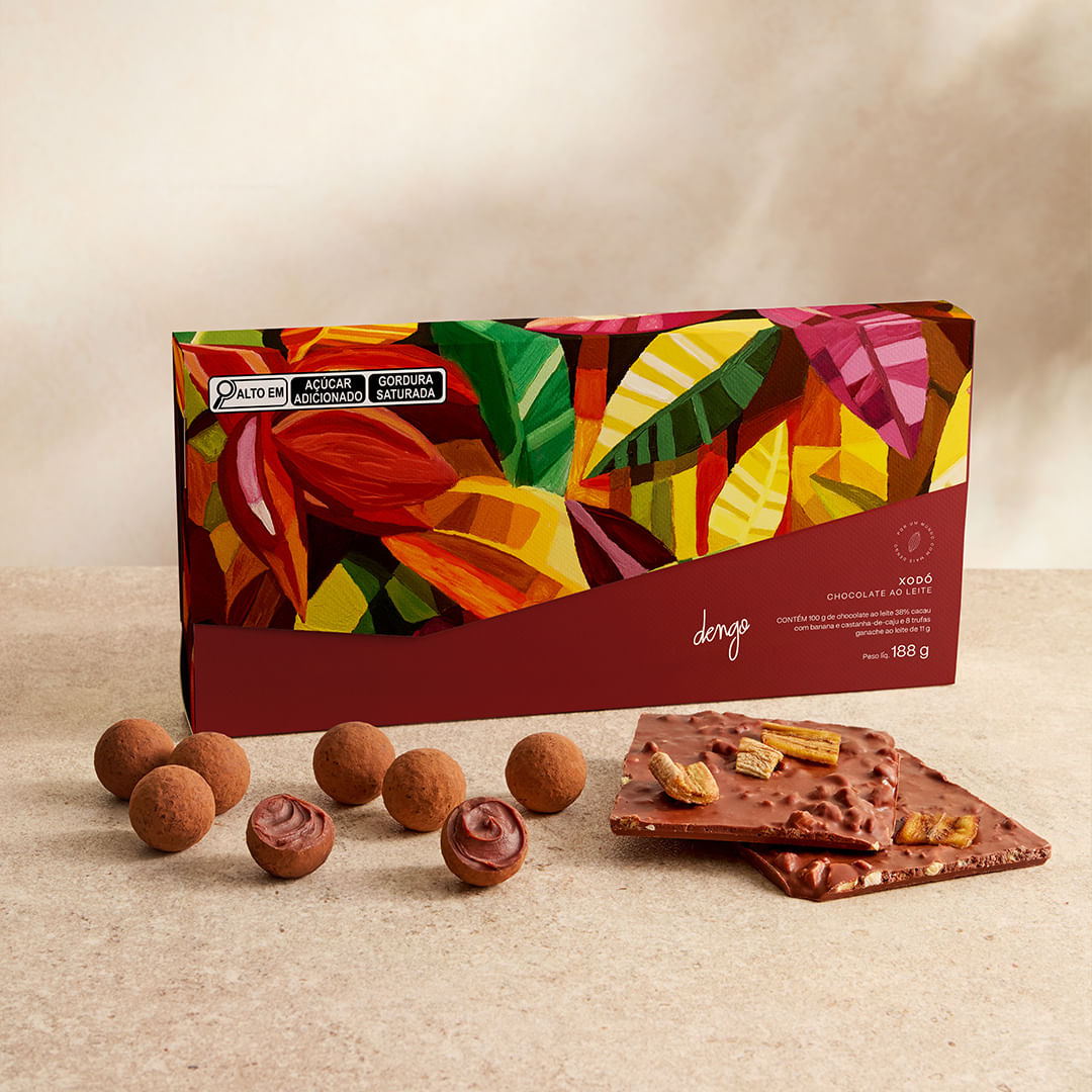 Caixa de Chocolate ao Leite Xodó | 198g