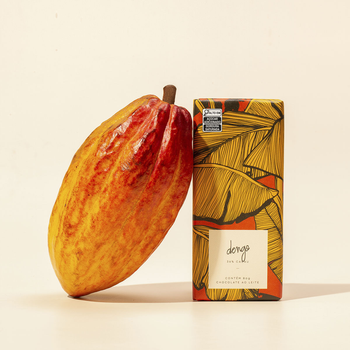 Barra de Chocolate ao Leite 38% Cacau | 80g